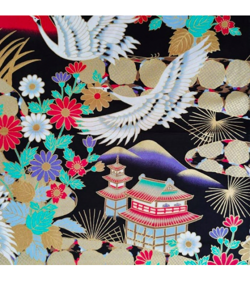 Tela japonesa Paisaje japonés