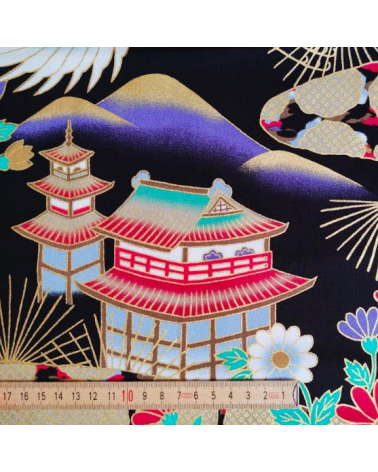 Tela japonesa Paisaje japonés